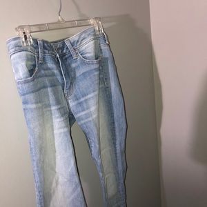 american eagle super super stretch jeans